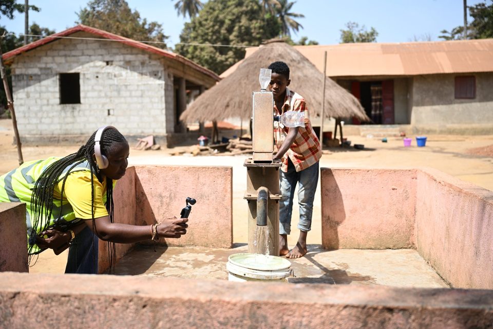 Maintenance d'un point d'eau